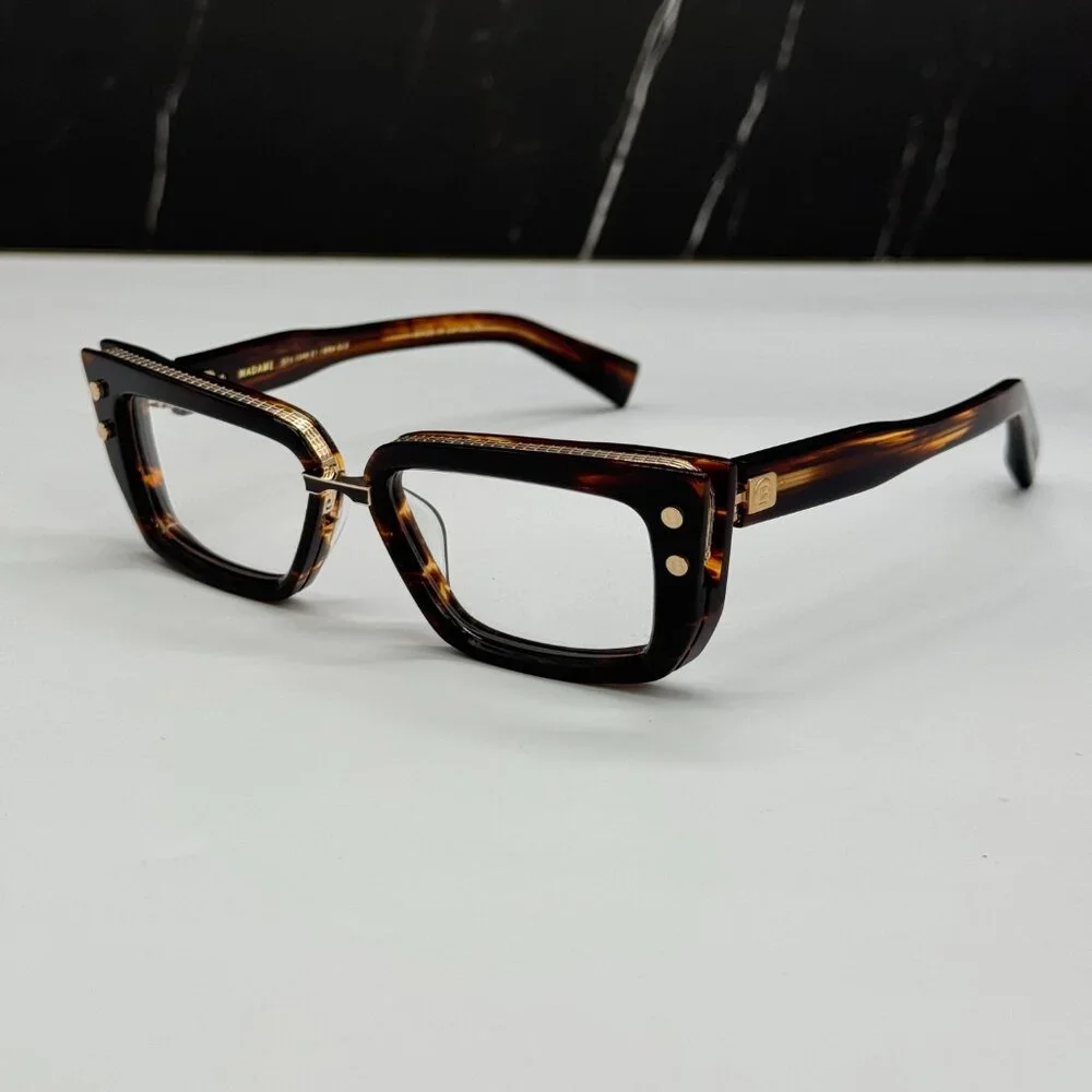 NEW BALMAIN MADAME BPX-134B WOMEN HAVANA BALMAIN EYEGLASSES